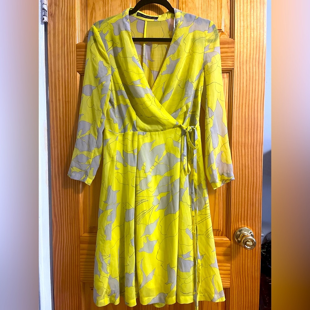 Spring yellow dress